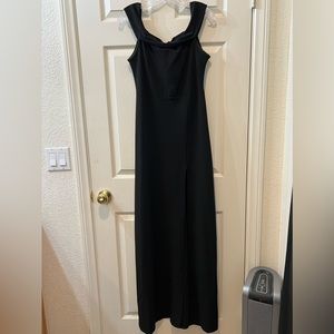 Windsor black floor length dress